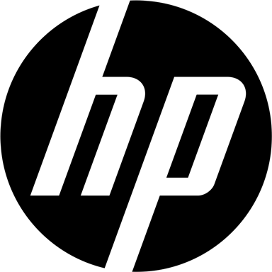Logo van HP, klant van KemX
